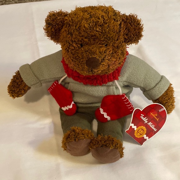 Hallmark 2002 Teddy Mittens Teddy Bear - Picture 1 of 5